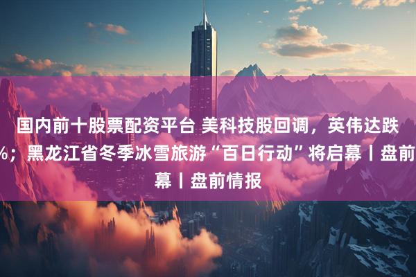 国内前十股票配资平台 美科技股回调，英伟达跌超3%；黑龙江省冬季冰雪旅游“百日行动”将启幕丨盘前情报